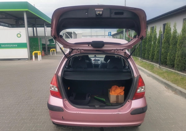Honda Jazz cena 4999 przebieg: 178991, rok produkcji 2003 z Warszawa małe 191